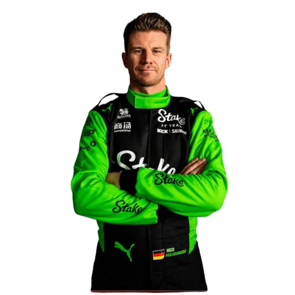 Nico Hulkenberg 2025 Kick Sauber F1 Inspired Race Suit | KarteX Racewear