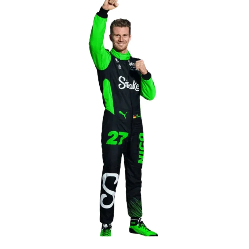 Nico Hulkenberg 2025 Kick Sauber F1 Inspired Race Suit | KarteX Racewear