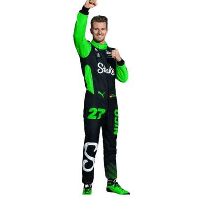 Nico Hulkenberg 2025 Kick Sauber F1 Inspired Race Suit | KarteX Racewear