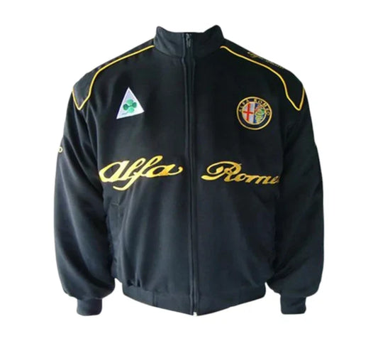 Alfa Romeo Vintage Racing Jacket Black
