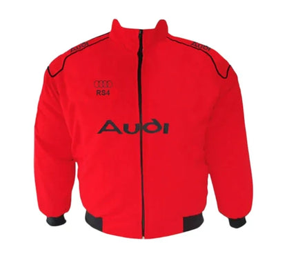 Audi RS4 Vintage Racing Jacket Red