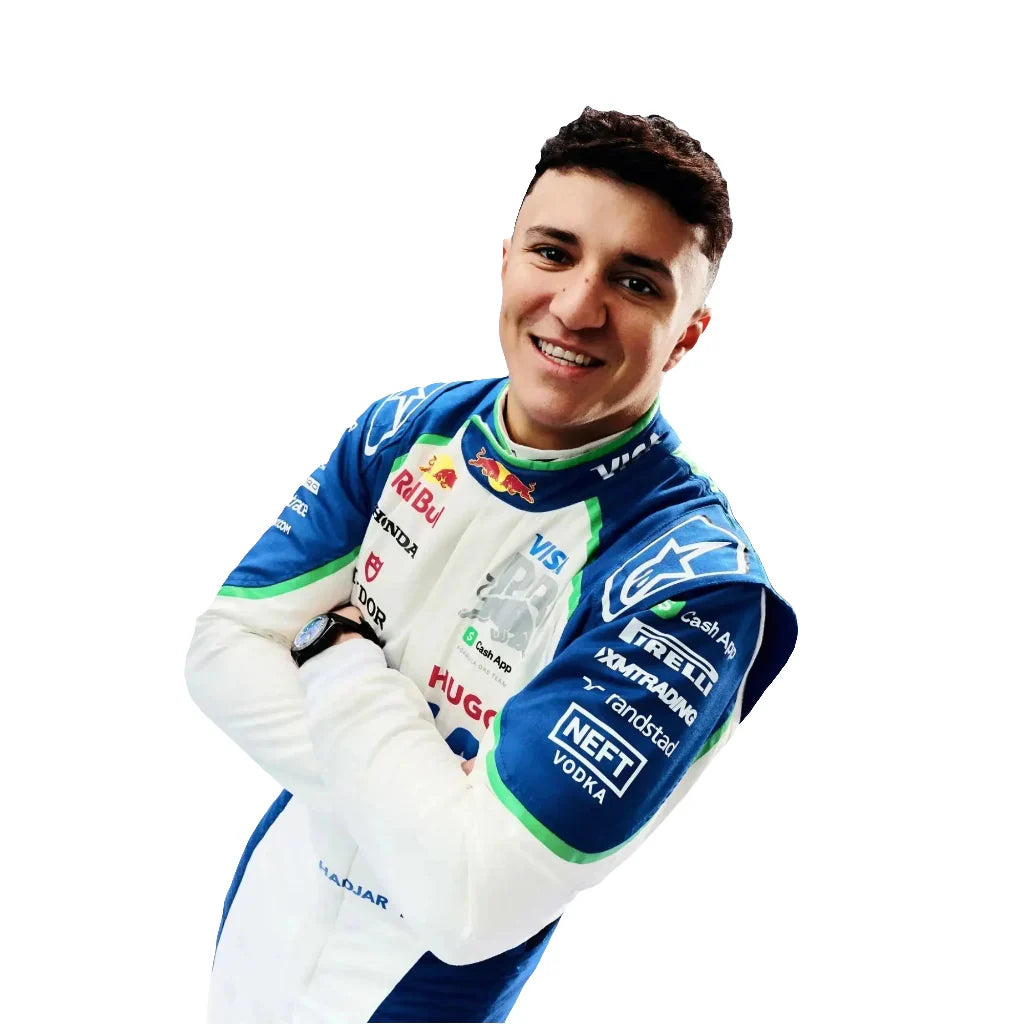 Isack Hadjar 2025 Racing Bulls F1 Inspired Race Suit | KarteX Racewear