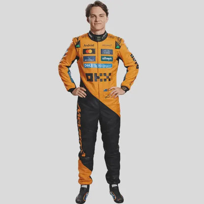Oscar Piastri 2025 McLaren F1 Inspired Race Suit | KarteX Racewear
