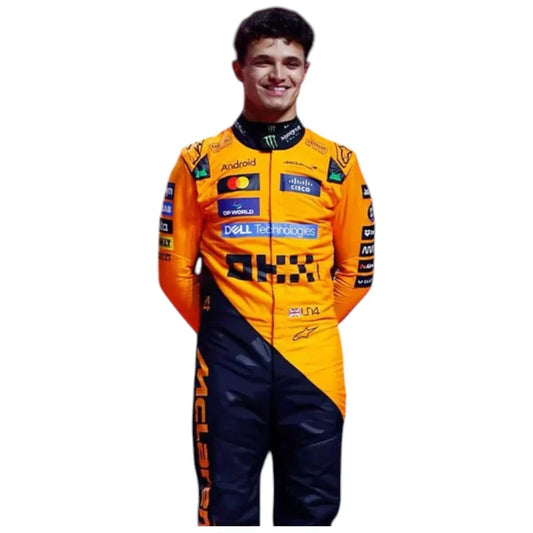 Lando Norris 2025 McLaren F1 Inspired Race Suit | KarteX Racewear