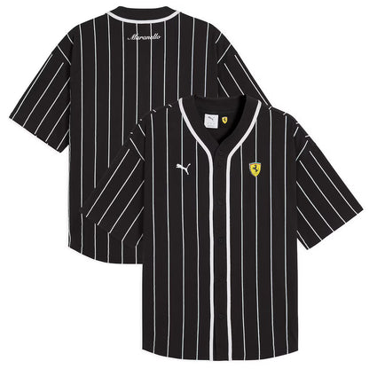Scuderia Ferrari Baseball Jersey by Puma - Black