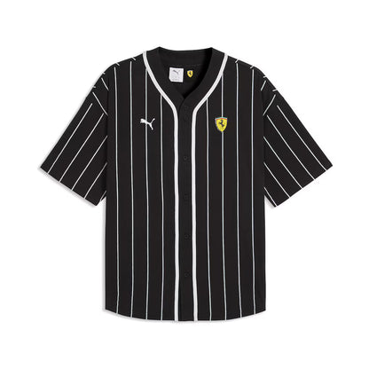 Scuderia Ferrari Baseball Jersey by Puma - Black