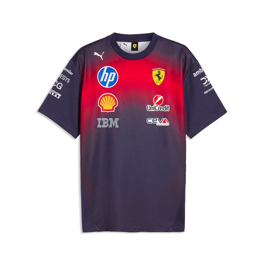 Scuderia Ferrari Team Special Edition Shanghai GP T-Shirt - Plum